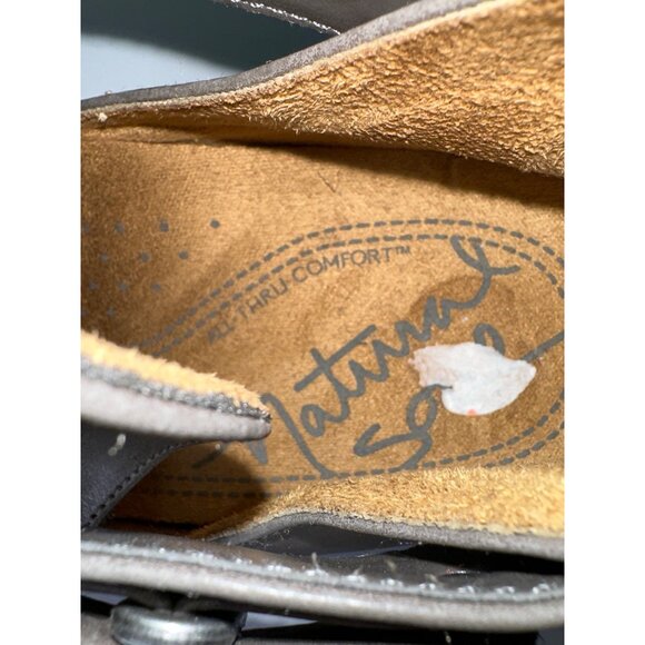 Natural Soul Gray Ankle Booties - Picture 9 of 9